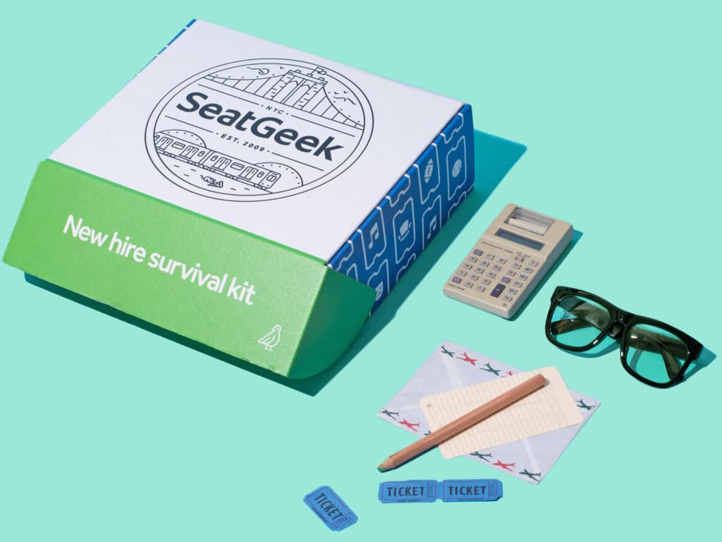 Seatgeek Employee Welcome Kit