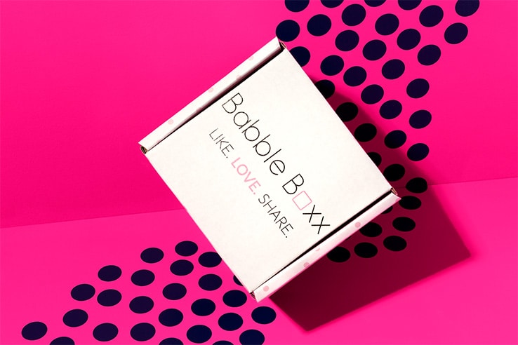 Babbleboxx's custom mailer box from Packlane