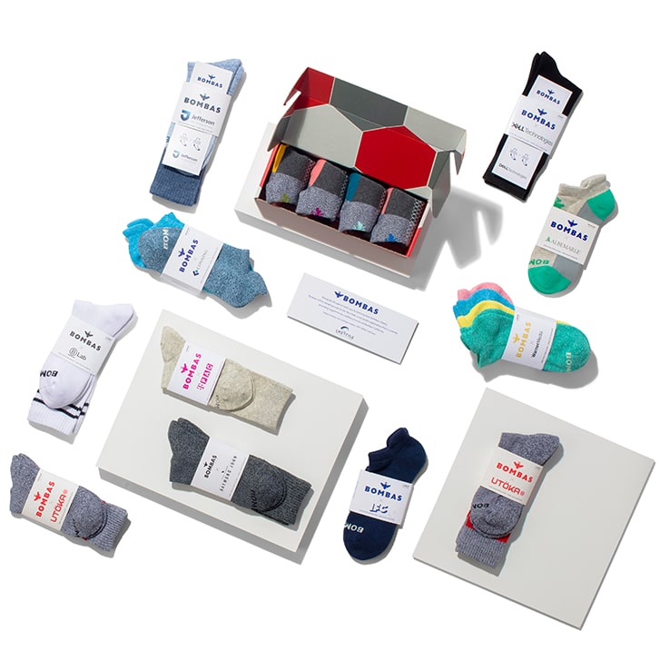 Bombas Socks mailer box